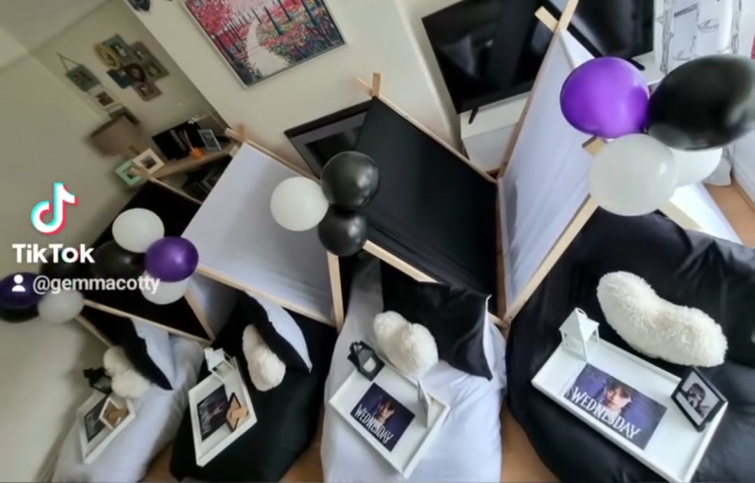 Teepee Sleepover setups