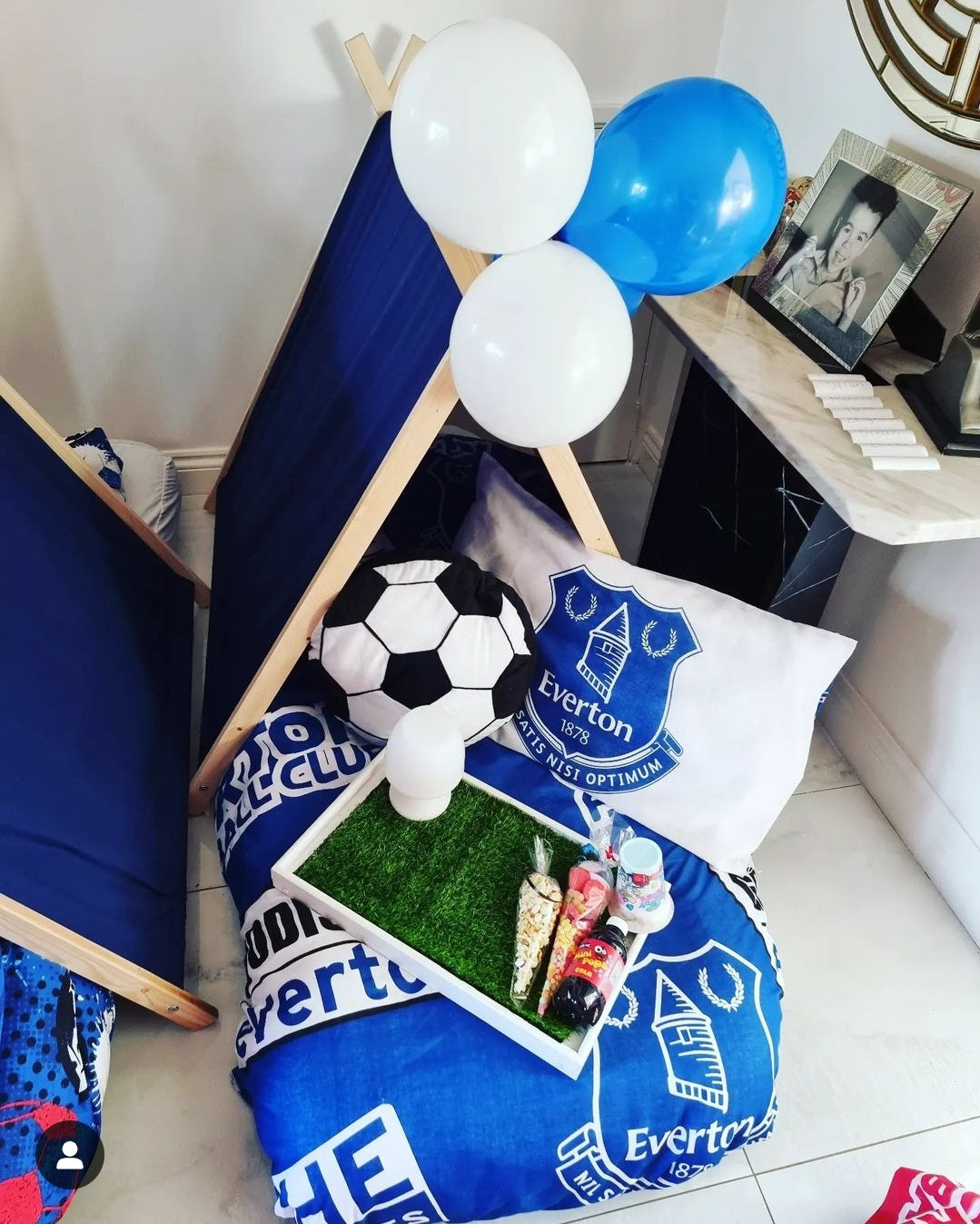 Teepee Sleepover setups