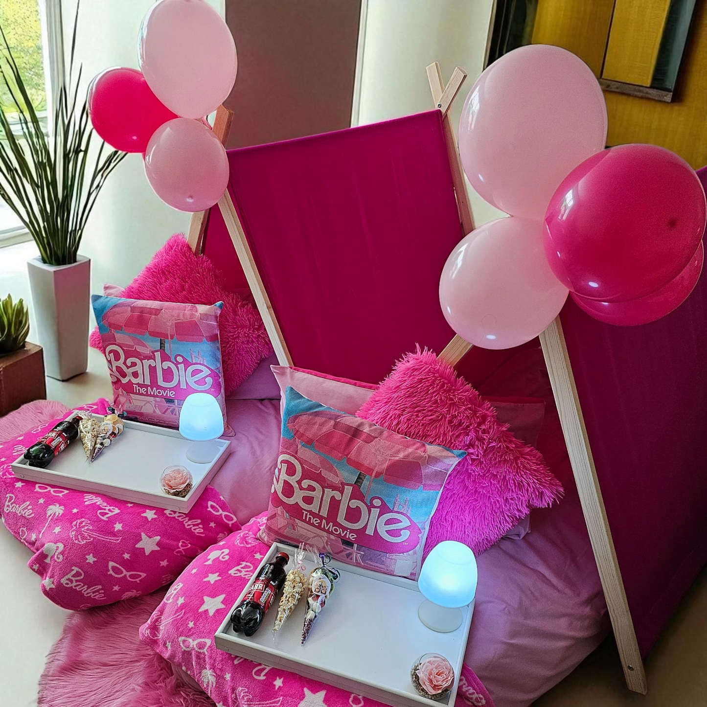 Teepee Sleepover setups