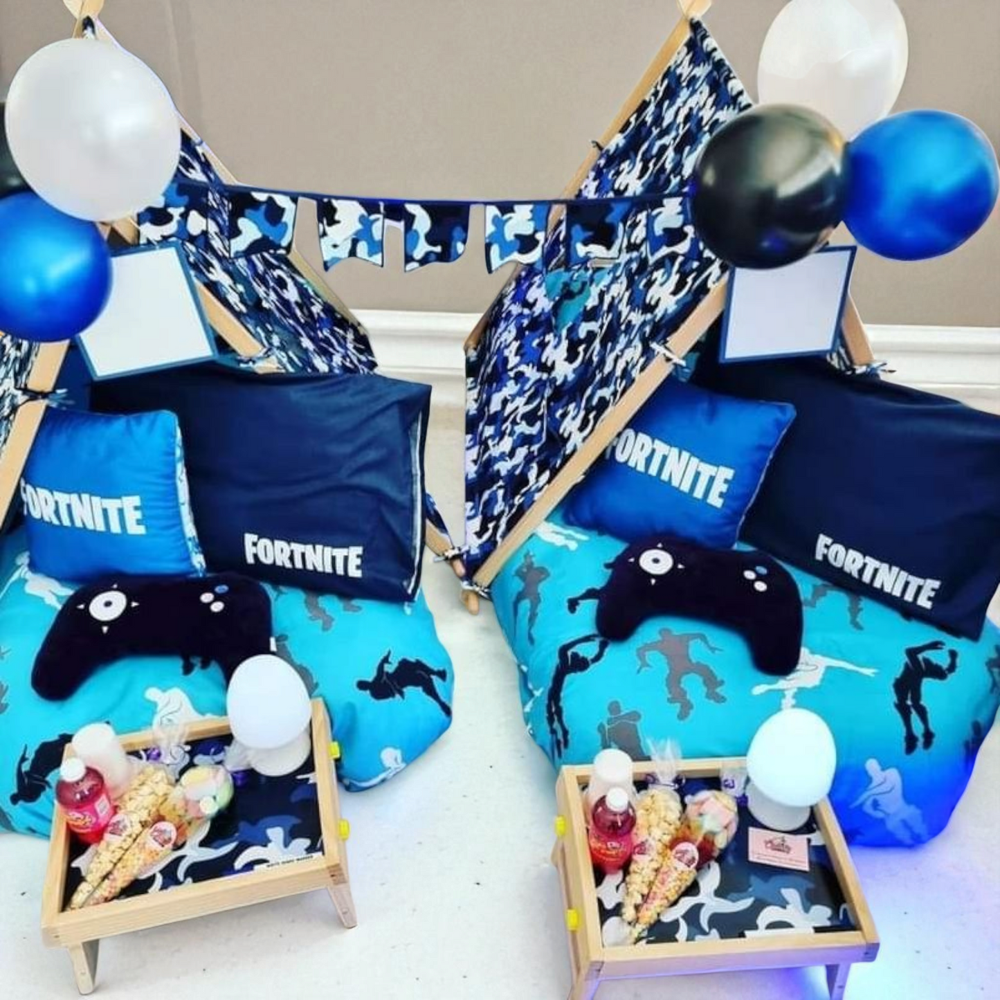 Teepee Sleepover setups